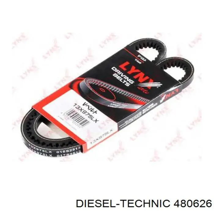 Купити 480626 Diesel Technic Ремінь генератора