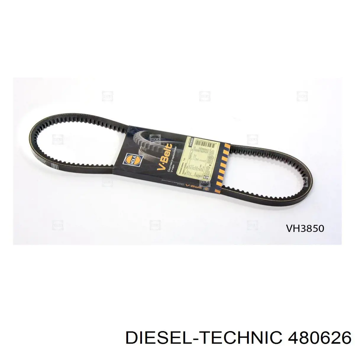 Ремінь генератора 480626 Diesel Technic