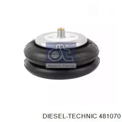 481070 Diesel Technic Ресора пневматичної підвіски