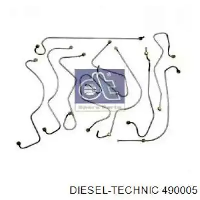490005 Diesel Technic Трубопроводи паливні