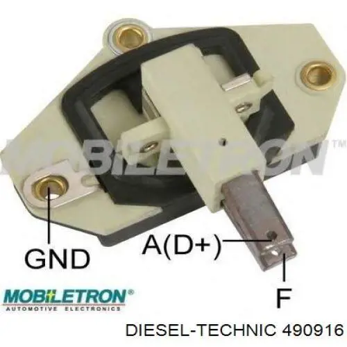 490916 Diesel Technic прокладка клапана вентиляції картера