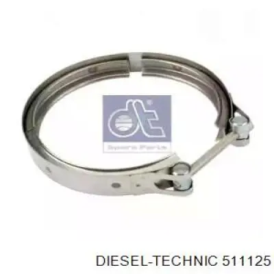Зєднувальний хомут випускного колектора Diesel Technic 511125 ціна, від 13.13 USD