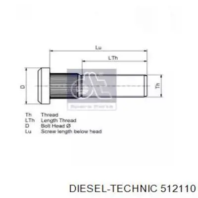 Diesel Technic 512110 ціна, від 5.32 USD
