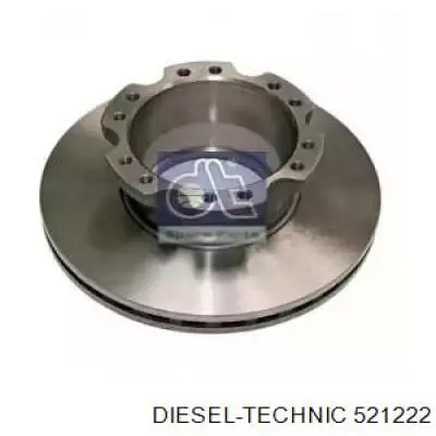521222 Diesel Technic диск гальмівний задній