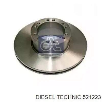 521223 Diesel Technic диск гальмівний передній
