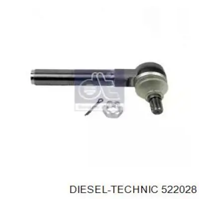 Накінечник поперечної рульової тяги Diesel Technic 522028 ціна, від 22.34 USD