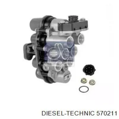570211 Diesel Technic кран стоянкового гальма