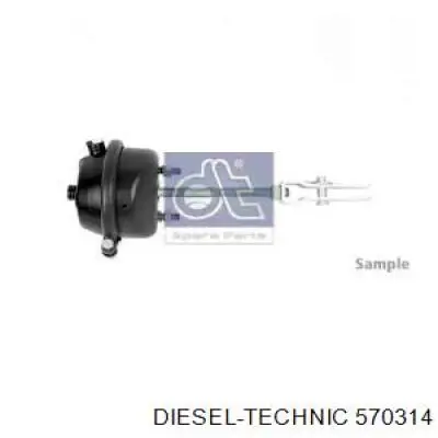 Камери пневматичного Diesel Technic 570314 ціна, від 63.56 USD