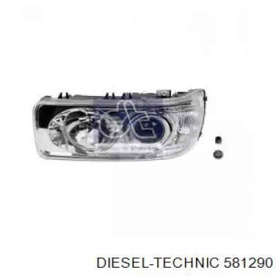 1743690 DAF Фари