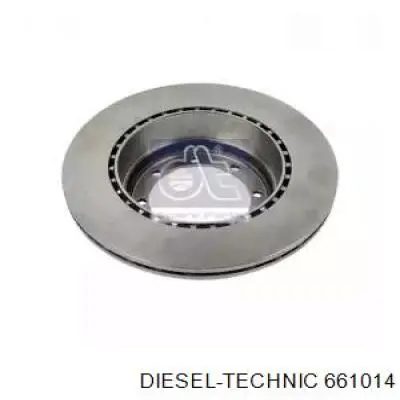 661014 Diesel Technic диск гальмівний задній