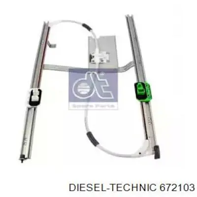 672103 Diesel Technic Підйомник механічний вітрового скла