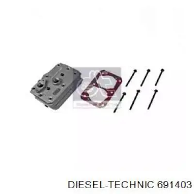 Головка компресора Wabco 4124420002 ціна, від 219.71 USD