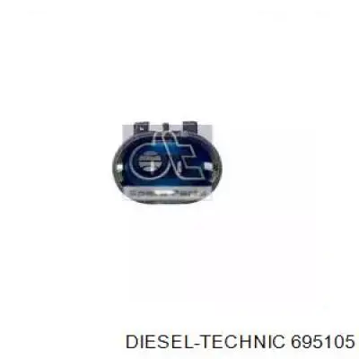 Колодки гальмівні передні, дискові 695105 Diesel Technic