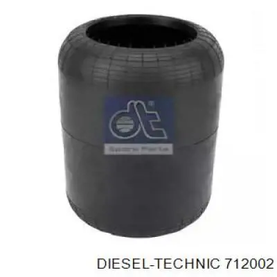 712002 Diesel Technic Ресора пневматичної підвіски