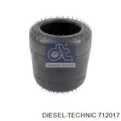 Пневмоподушка/Пневморессора моста Diesel Technic 712017 ціна, від 30.57 USD