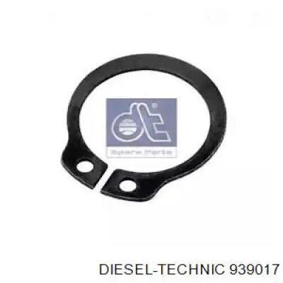 939017 Diesel Technic Кільце стопорне підшипника передньої маточини