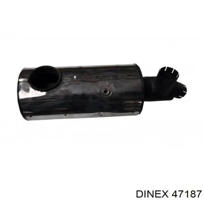 Купити 47187 Dinex Труба приймальна (штани) глушника, передня