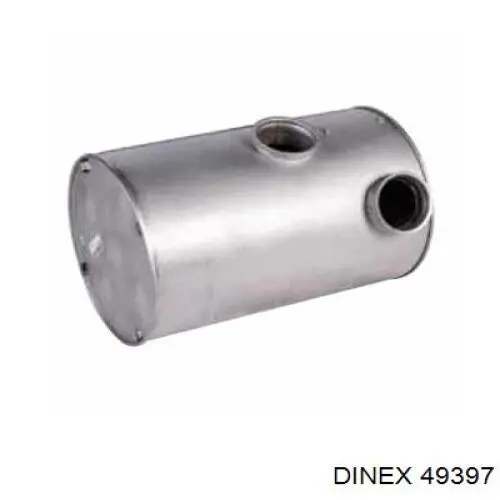 Глушник, середня і задня частина Dinex DIN49397 ціна, від 174.88 USD