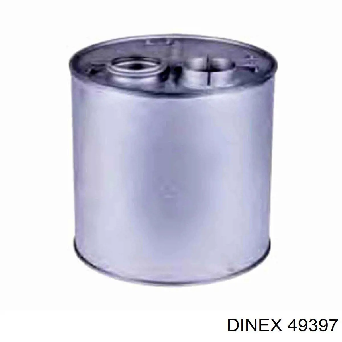 Глушник, середня і задня частина Dinex DIN49397