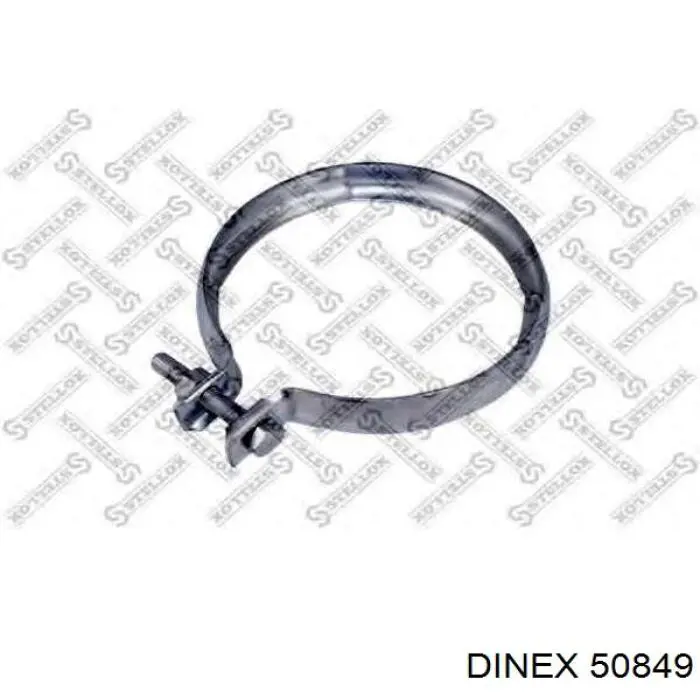 Купити 50849 Dinex Хомут кріплення глушника передній