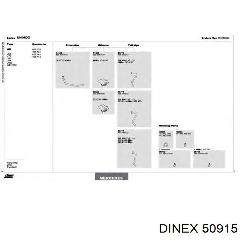  Dinex 50915 ціна, від 12.14 USD