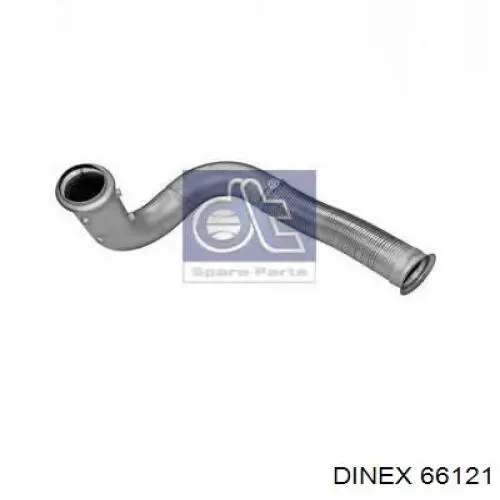 Труба приймальна (штани) глушника, передня Dinex 66121 ціна, від 91.59 USD