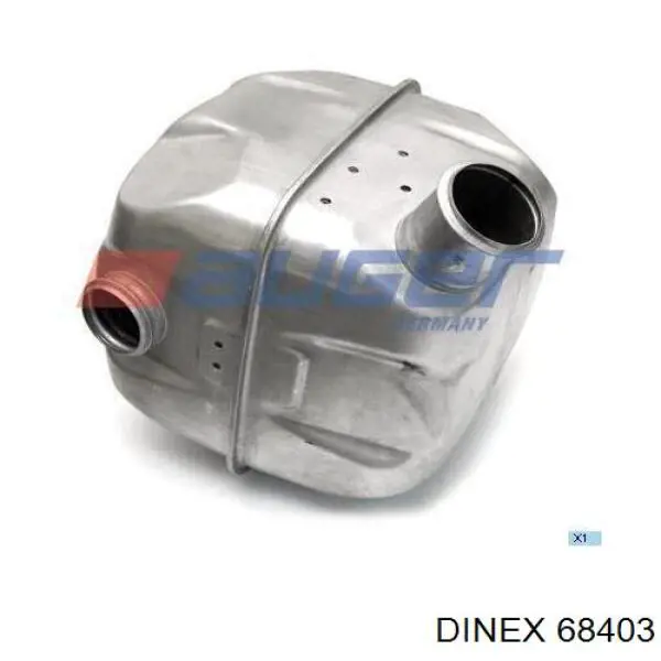 68403 Dinex Глушилка задня