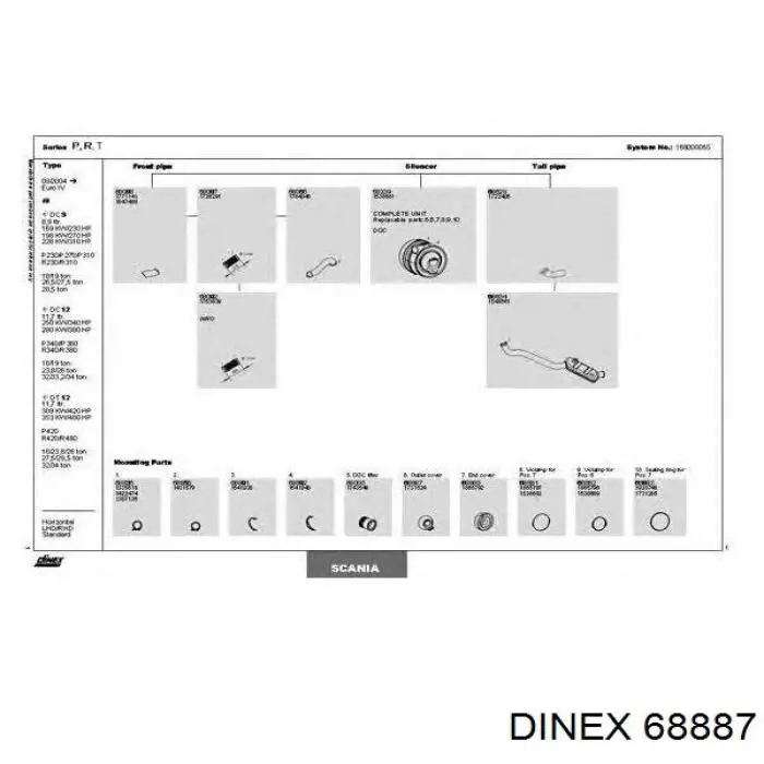 Купити 68887 Dinex 