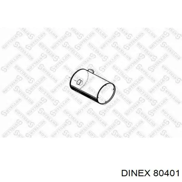 Глушник Dinex 80451 ціна, від 126.41 USD