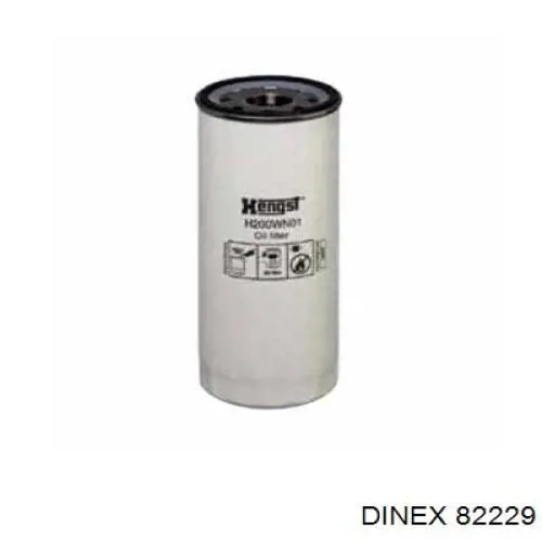 Труба приймальна (штани) глушника, передня Dinex DIN82229