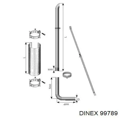 Купити CL789OC Clamp 