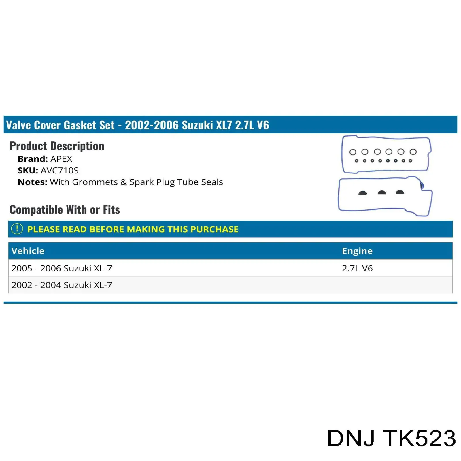  TK523 DNJ