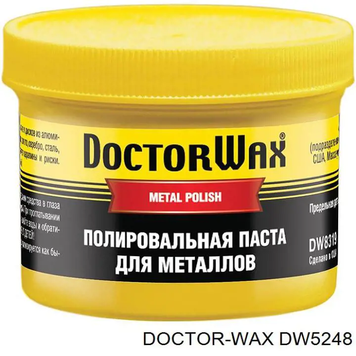 Очищувач-поліроль приладовій панелі DW5248 DOCTOR WAX