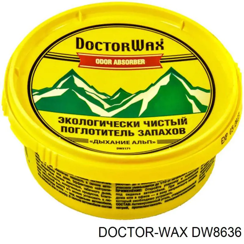 DW8636 Doctor WAX губка для миття