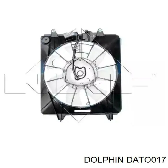 Купити DATO017 Dolphin Радіатор двигуна