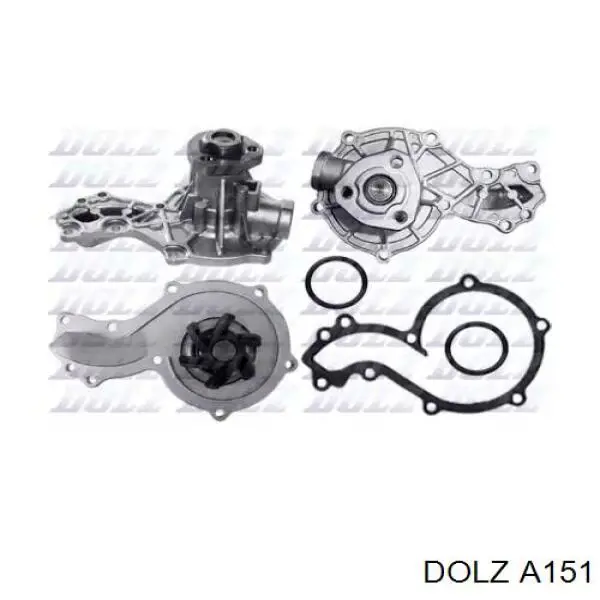 Помпа охолодження Dolz A151 ціна, від 20.11 USD