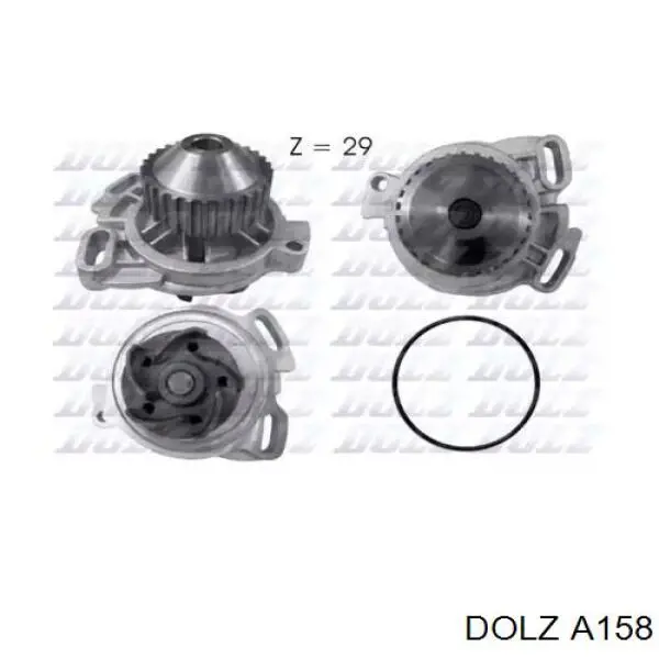 A158 Dolz Насос охолодження