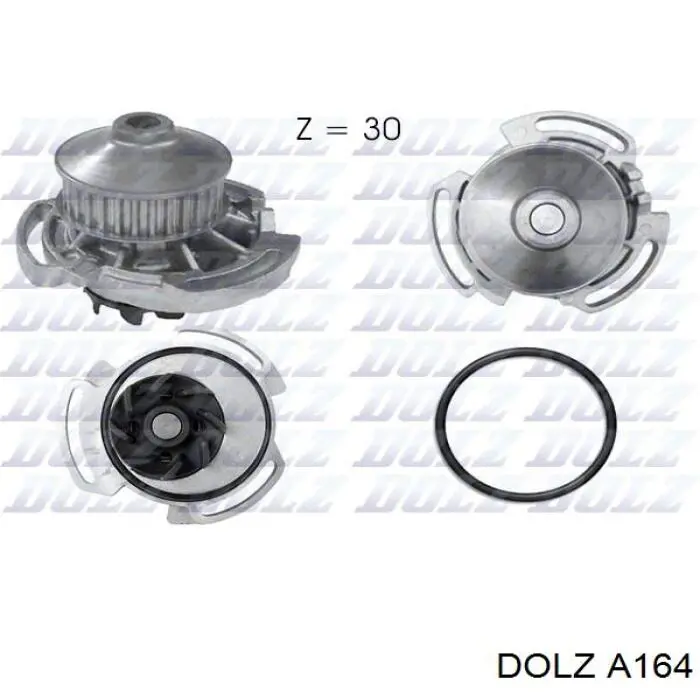 Помпа охолодження Dolz A164 ціна, від 27.82 USD