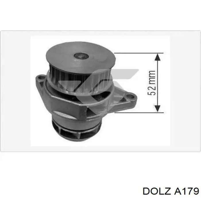A179 Dolz Насос охолодження