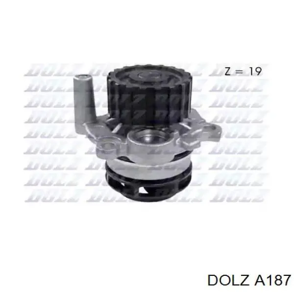 Помпа охолодження Dolz A187 ціна, від 31.37 USD