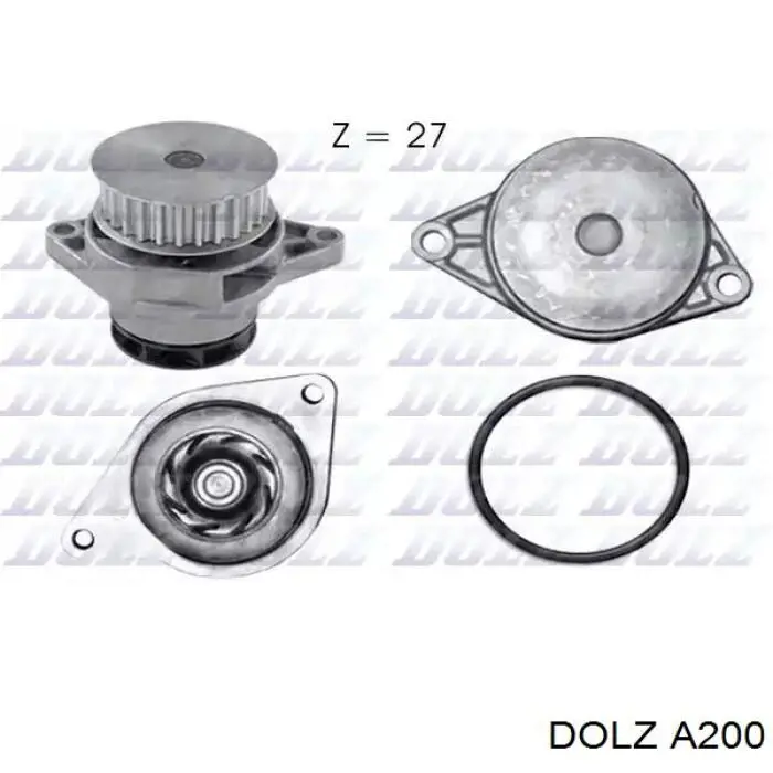 A200 Dolz Насос охолодження