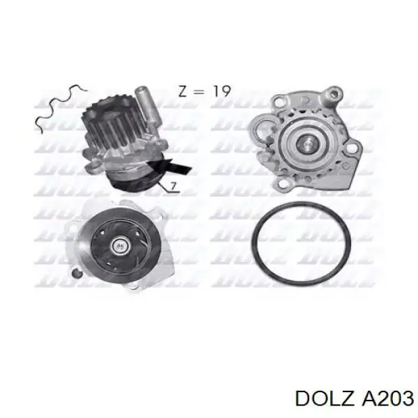 A203 Dolz Насос охолодження