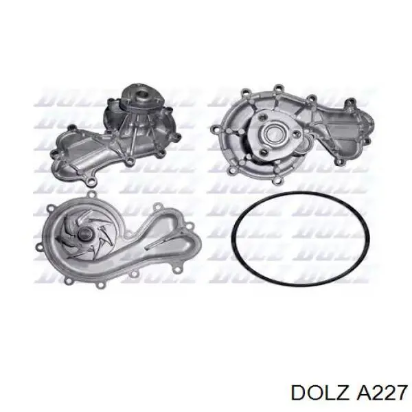 Купити A227 Dolz Насос охолоджуючої рідини