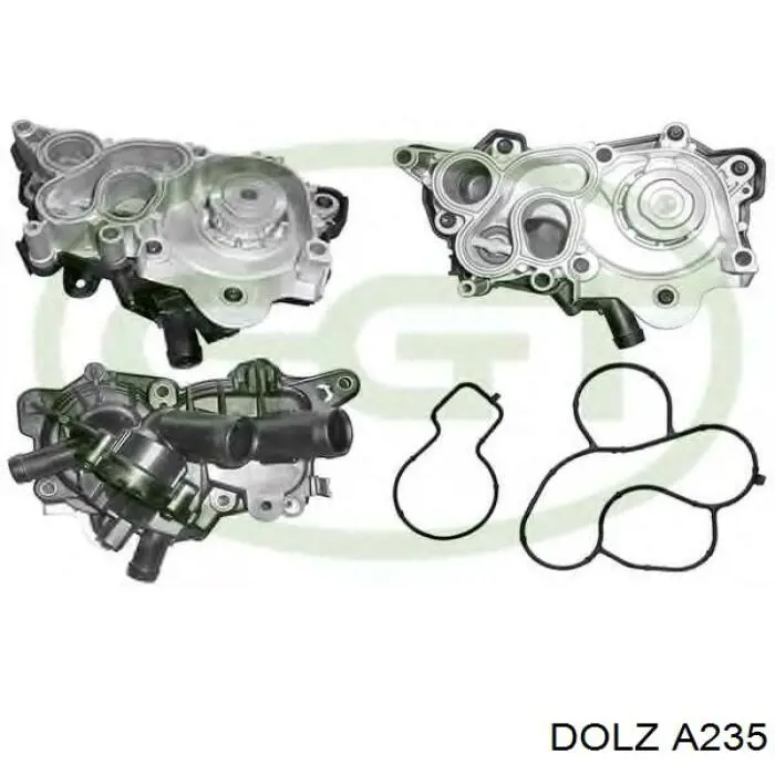 Помпа водяна, корпус Dolz A235 ціна, від 157.65 USD