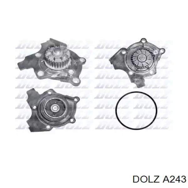 Помпа охолодження Dolz A243 ціна, від 39.77 USD