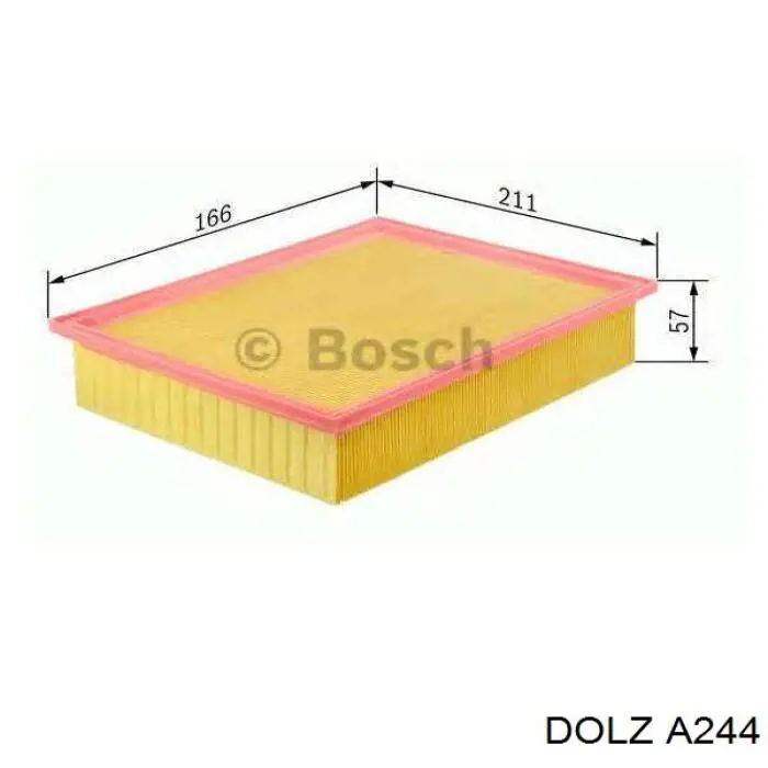 A244 Dolz Помпа водяна, корпус