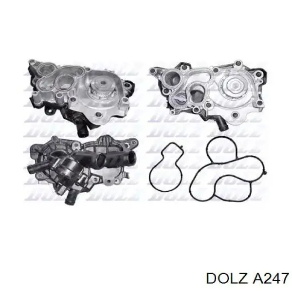 Помпа охолодження Dolz A247 ціна, від 89.69 USD