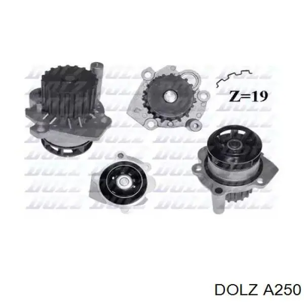 Купити A250 Dolz Насос охолоджуючої рідини