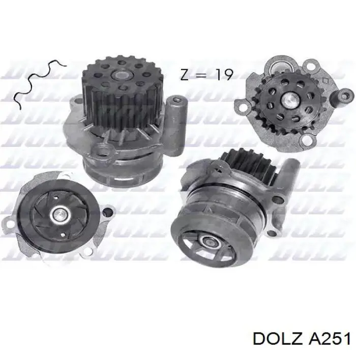 A251 Dolz Насос охолодження