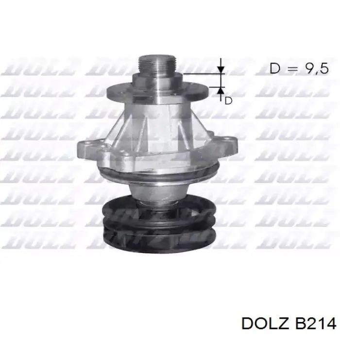 Купити B214 Dolz Насос охолоджуючої рідини